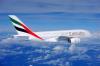 Emirates Flugzeug in der Luft - Symbolbild für "Fabulous FABruary"